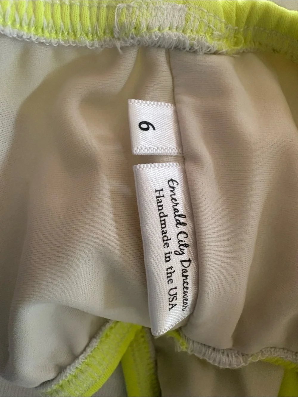 N/A neon top yellow